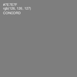 #7E7E7F - Concord Color Image