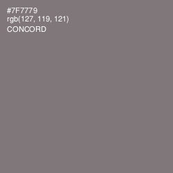 #7F7779 - Concord Color Image