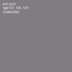 #7F7D7F - Concord Color Image