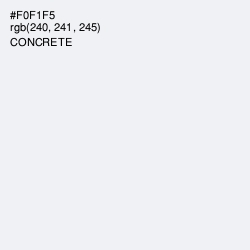 #F0F1F5 - Concrete Color Image