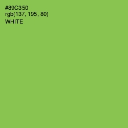 #89C350 - Conifer Color Image