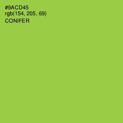 #9ACD45 - Conifer Color Image