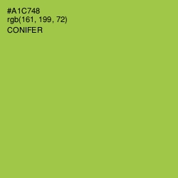#A1C748 - Conifer Color Image