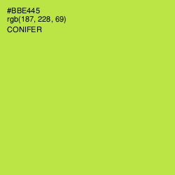 #BBE445 - Conifer Color Image