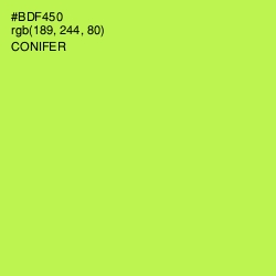 #BDF450 - Conifer Color Image