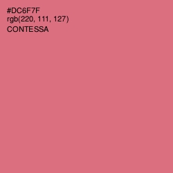 #DC6F7F - Contessa Color Image