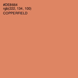 #DE8664 - Copperfield Color Image