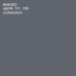 #60656D - Corduroy Color Image