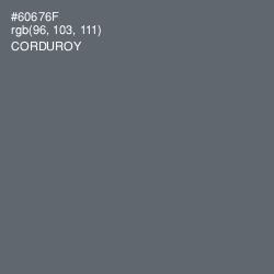 #60676F - Corduroy Color Image