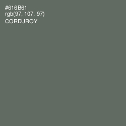 #616B61 - Corduroy Color Image
