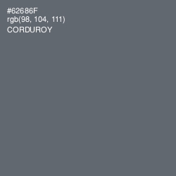 #62686F - Corduroy Color Image
