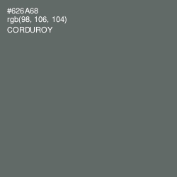 #626A68 - Corduroy Color Image