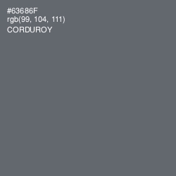 #63686F - Corduroy Color Image