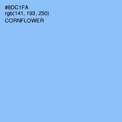 #8DC1FA - Cornflower Color Image