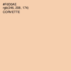 #F6D0AE - Corvette Color Image