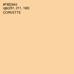 #FBD3A0 - Corvette Color Image