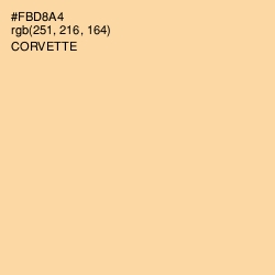 #FBD8A4 - Corvette Color Image