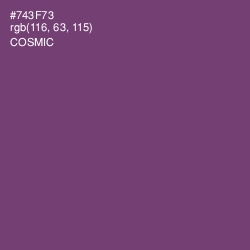 #743F73 - Cosmic Color Image