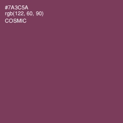 #7A3C5A - Cosmic Color Image