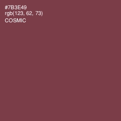 #7B3E49 - Cosmic Color Image