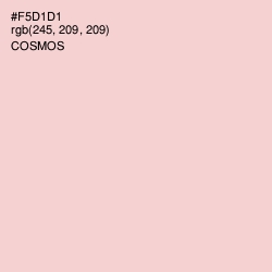 #F5D1D1 - Cosmos Color Image