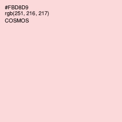 #FBD8D9 - Cosmos Color Image