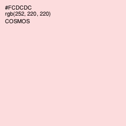 #FCDCDC - Cosmos Color Image