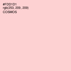 #FDD1D1 - Cosmos Color Image