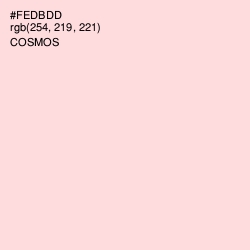 #FEDBDD - Cosmos Color Image