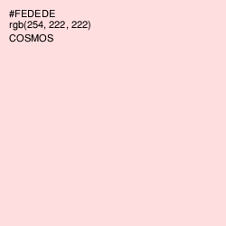 #FEDEDE - Cosmos Color Image