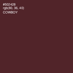 #502428 - Cowboy Color Image