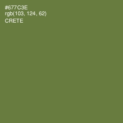 #677C3E - Crete Color Image
