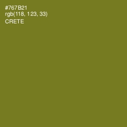 #767B21 - Crete Color Image