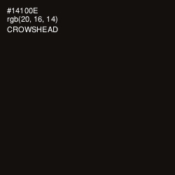 #14100E - Crowshead Color Image
