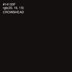 #14100F - Crowshead Color Image