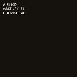 #15110D - Crowshead Color Image