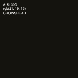 #15130D - Crowshead Color Image