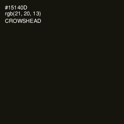 #15140D - Crowshead Color Image