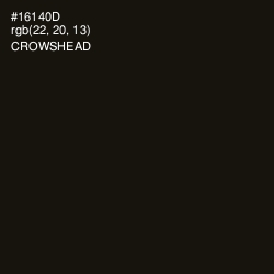 #16140D - Crowshead Color Image