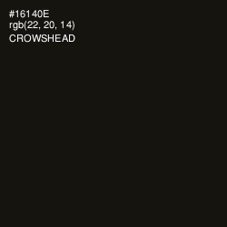#16140E - Crowshead Color Image