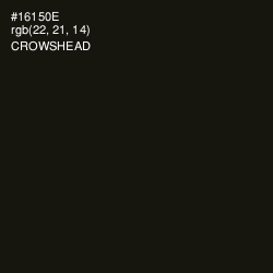 #16150E - Crowshead Color Image