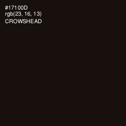 #17100D - Crowshead Color Image