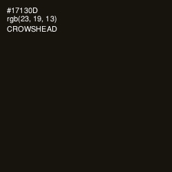 #17130D - Crowshead Color Image