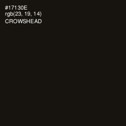 #17130E - Crowshead Color Image