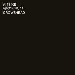 #17140B - Crowshead Color Image