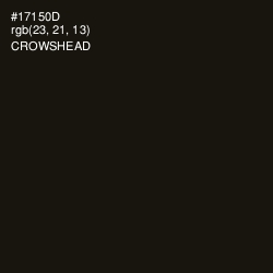 #17150D - Crowshead Color Image
