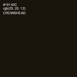 #19140C - Crowshead Color Image
