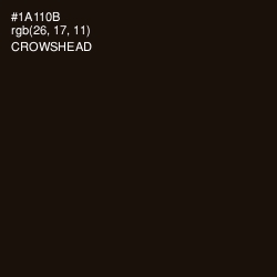 #1A110B - Crowshead Color Image