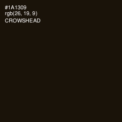 #1A1309 - Crowshead Color Image
