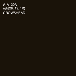 #1A130A - Crowshead Color Image